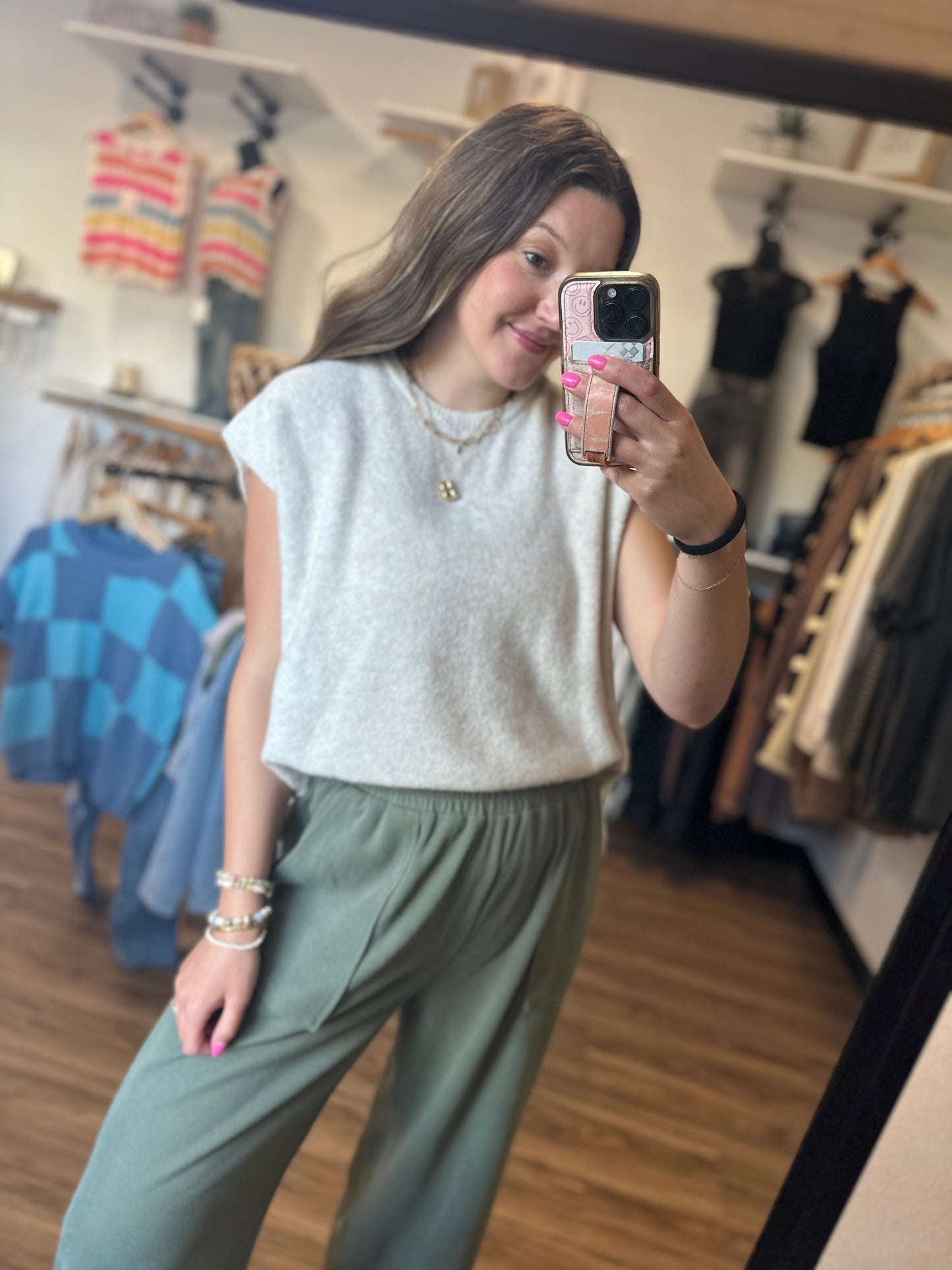 Oatmeal Knit Sweater