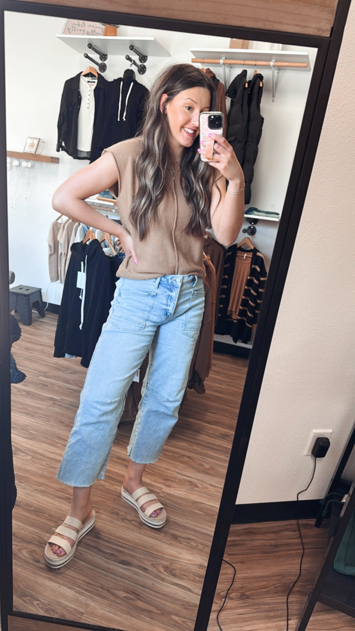 Mocha Knit Top