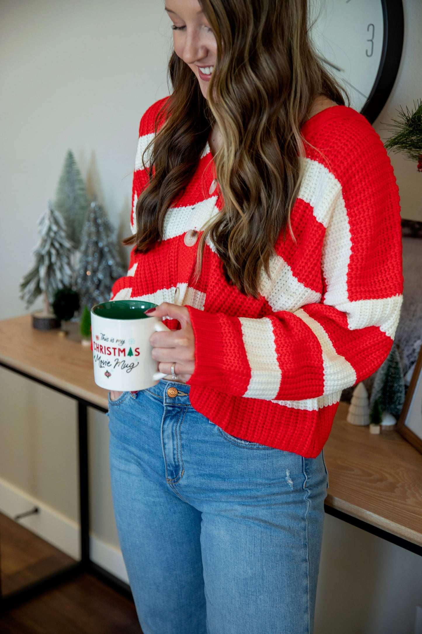 Candy Cane Stripe Sweater