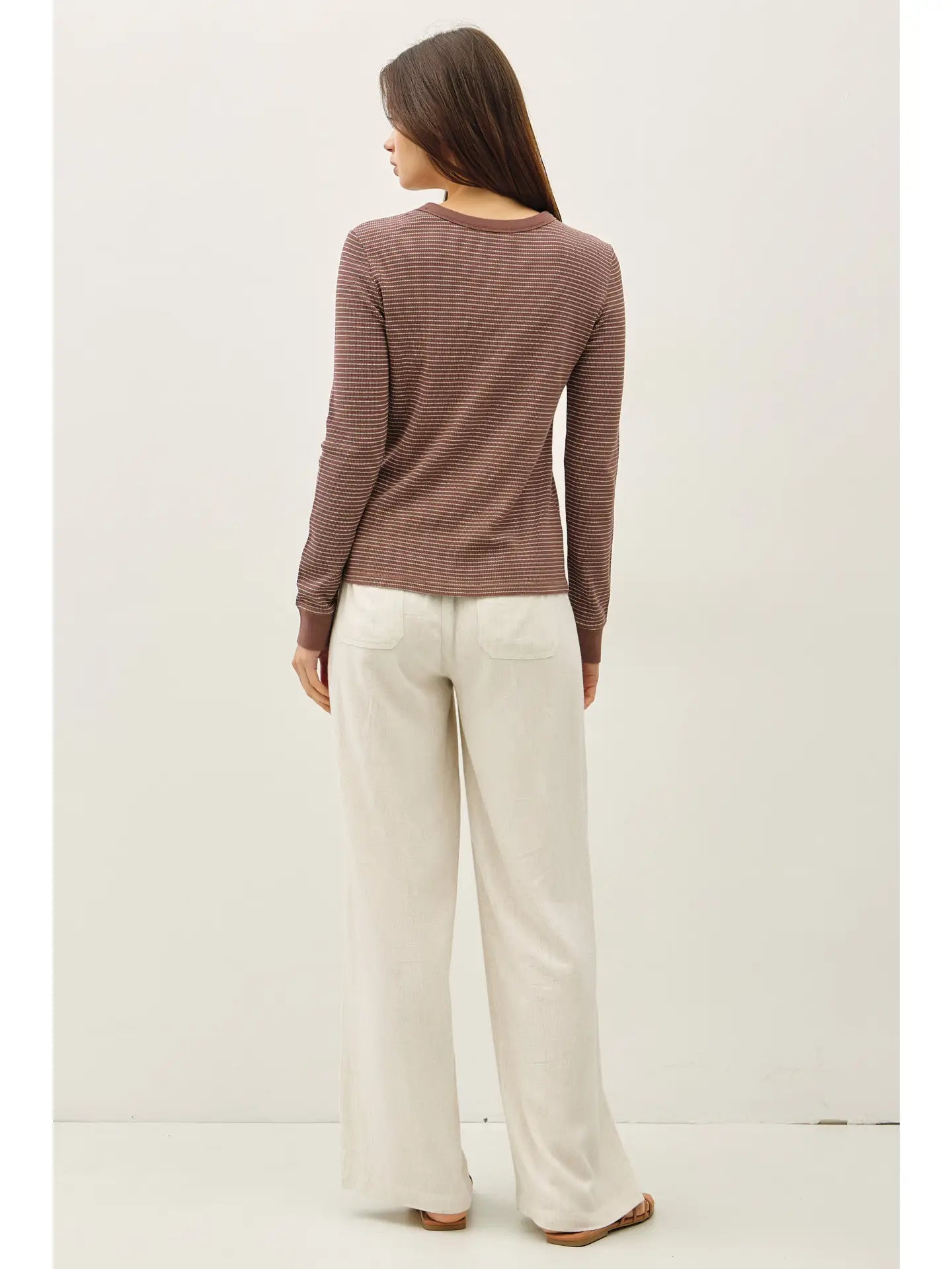 Brown Thermal Top