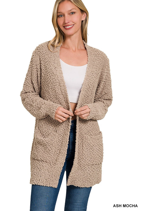 Popcorn Ash Mocha Sweater