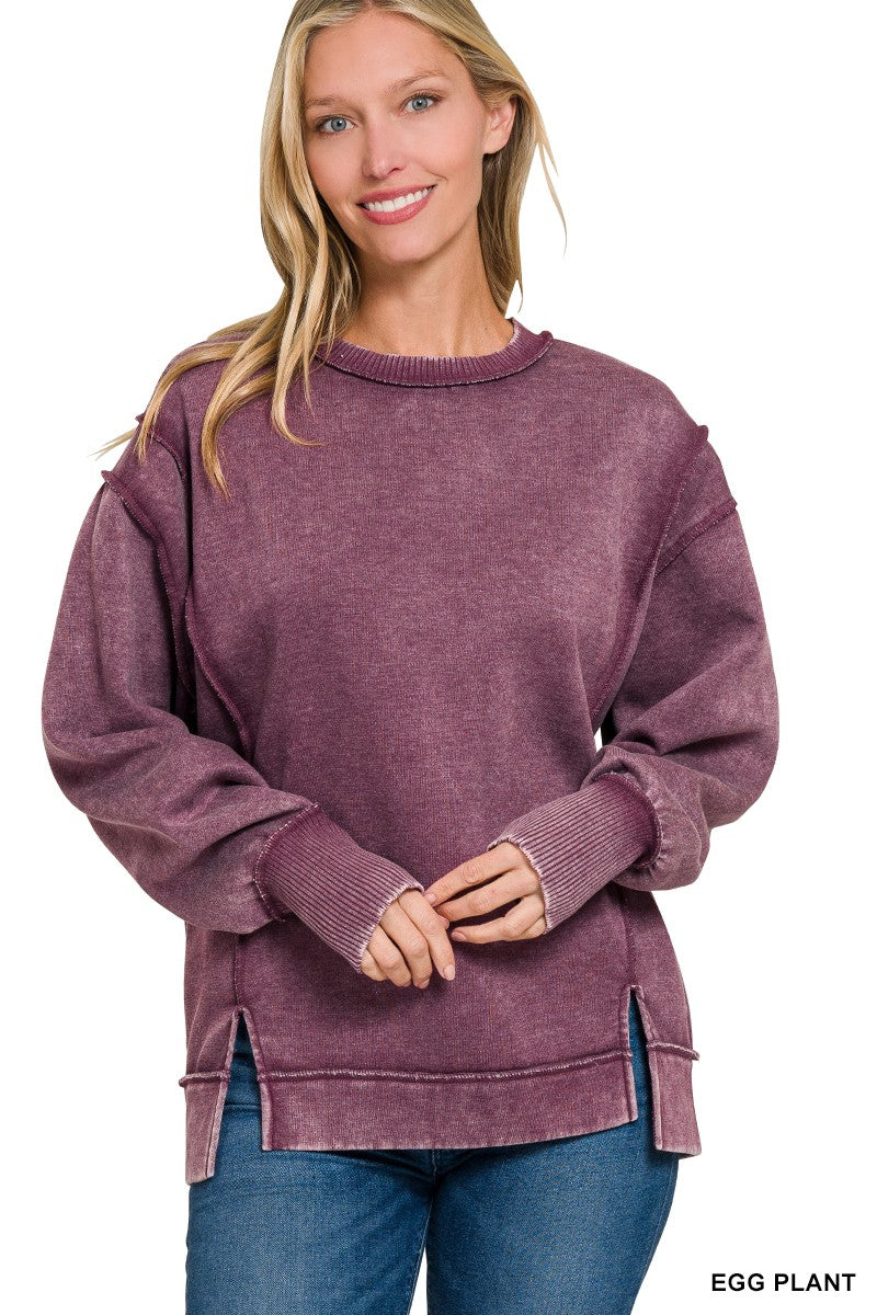 On-the-go crewneck