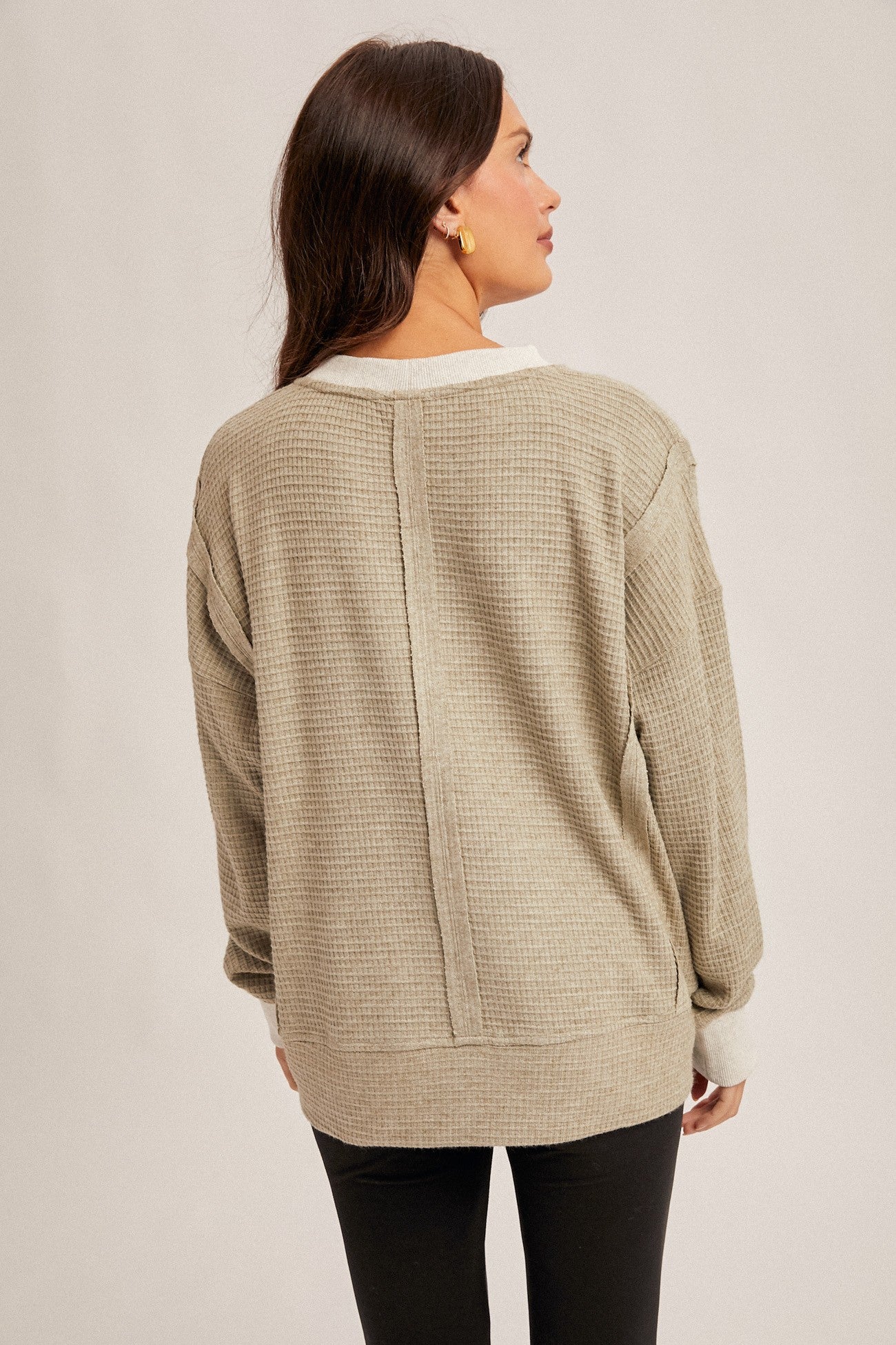 Brush Thermal Oversized Top
