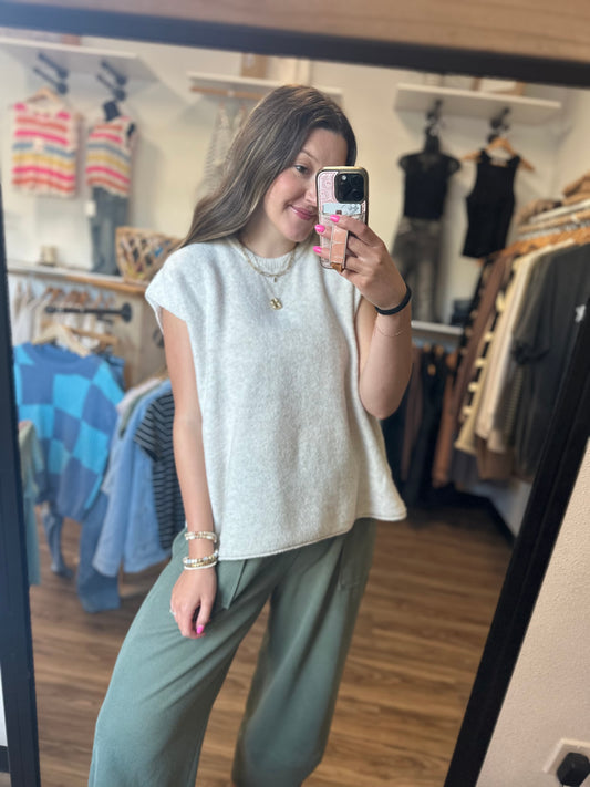 Oatmeal Knit Sweater