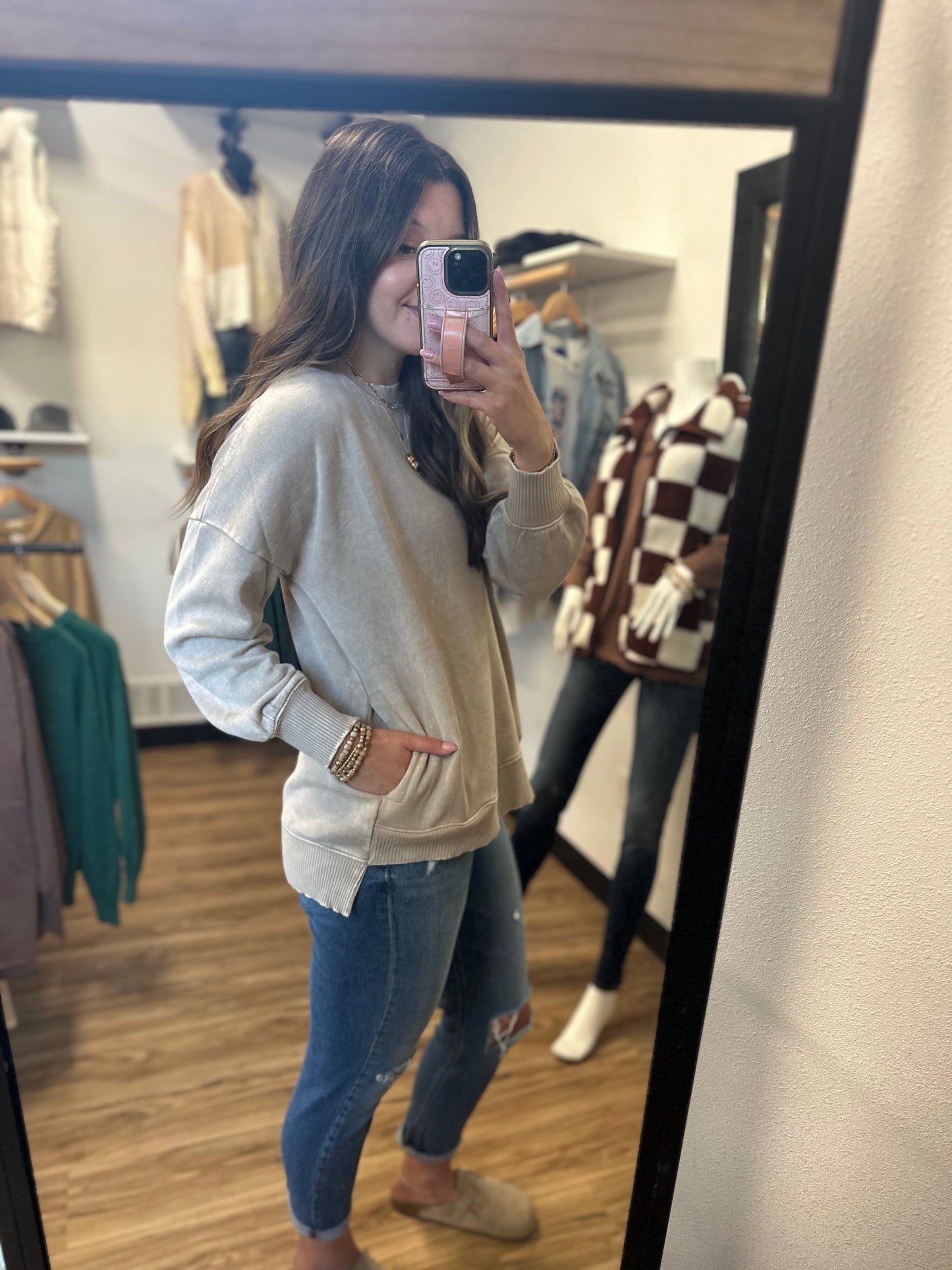 Taupe Pullover