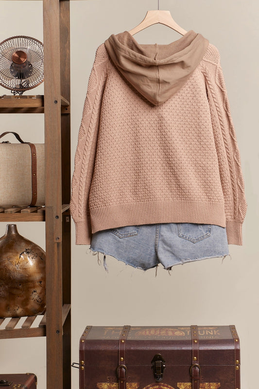 Brown Block Jacket