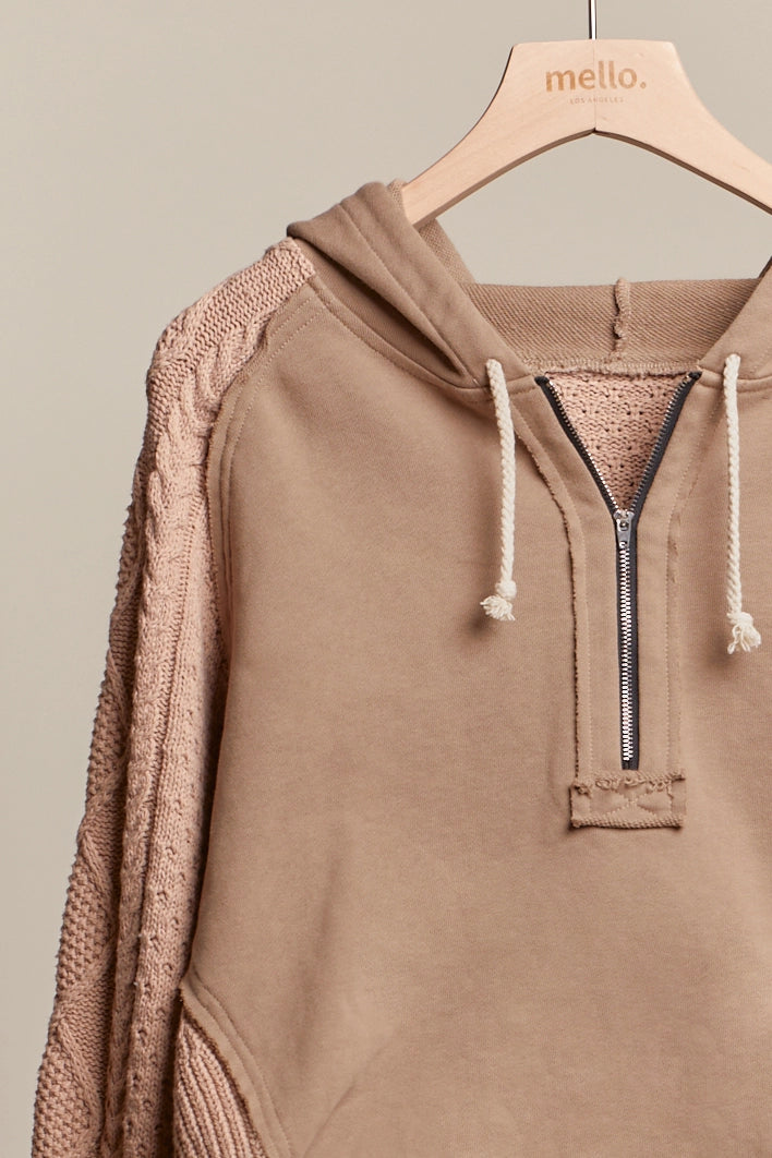 Brown Block Jacket