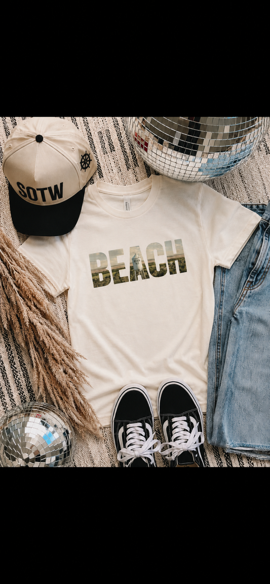 Beach Watertower Tee