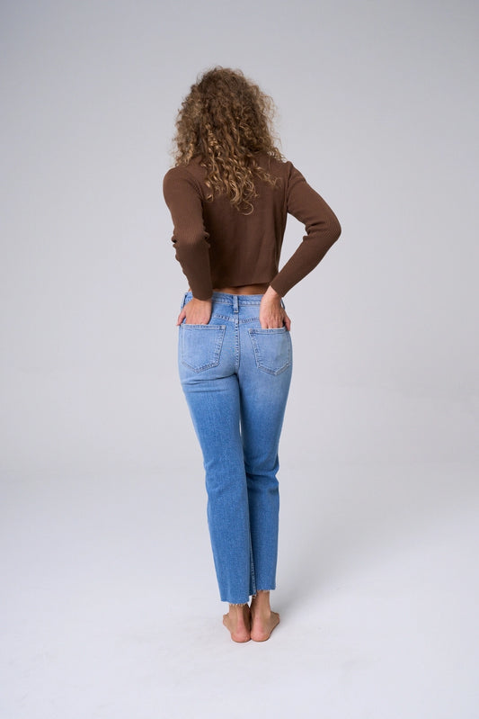 Sneak Peek Straight Leg Jean