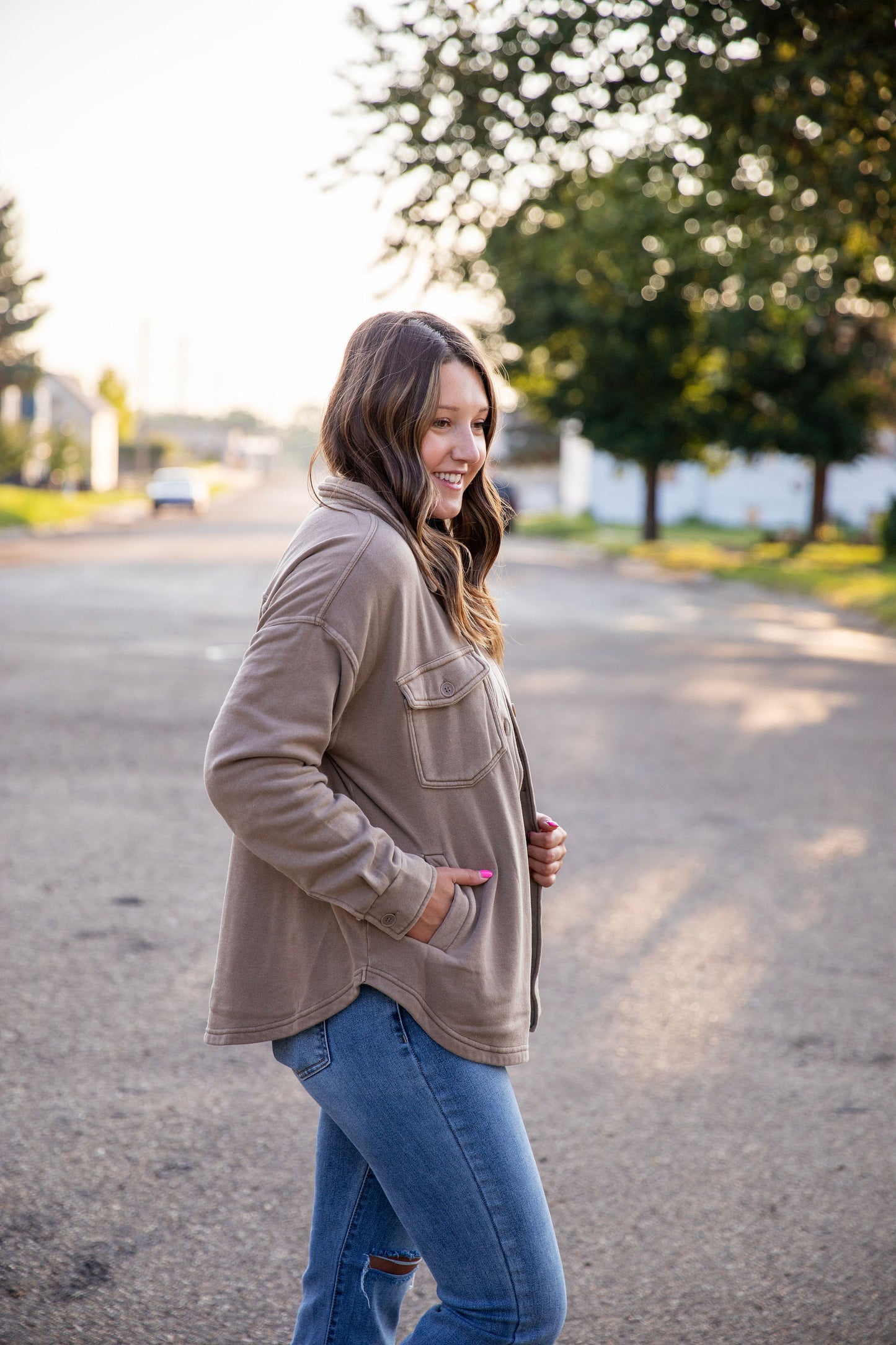 Tyler Taupe Jacket