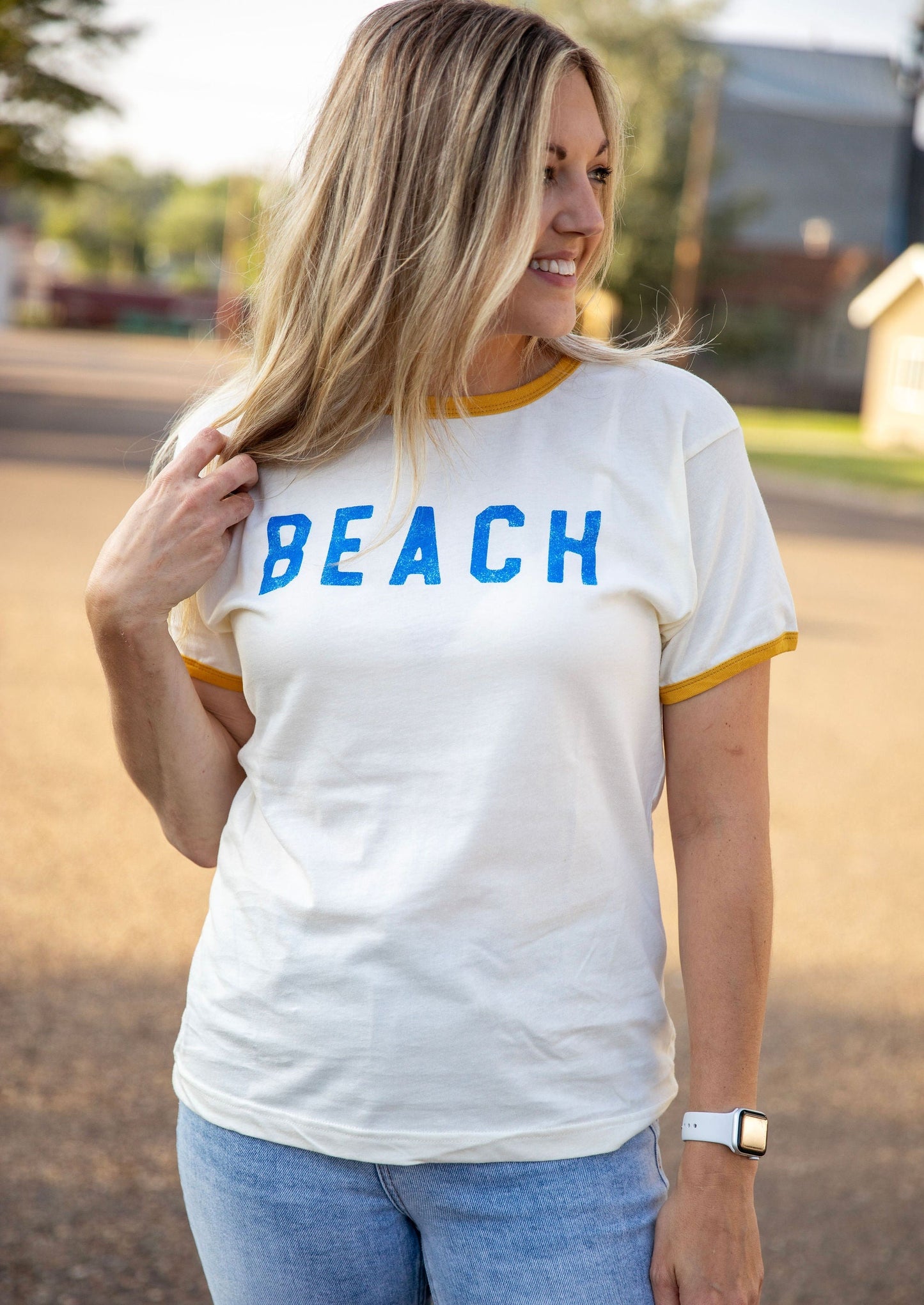 Beach Ringer Tee