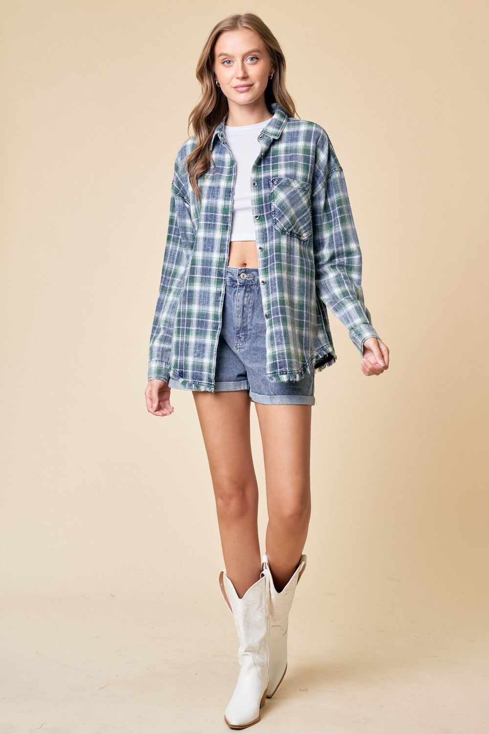 Fraid Plaid Shirt