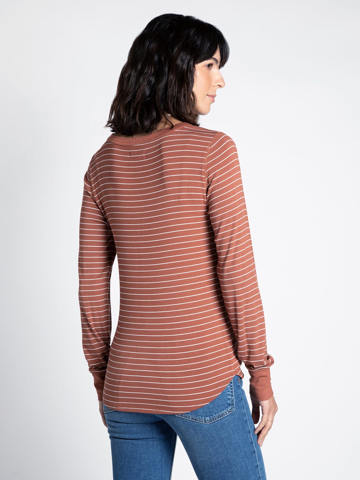 Rustic Stripe Stacy Top