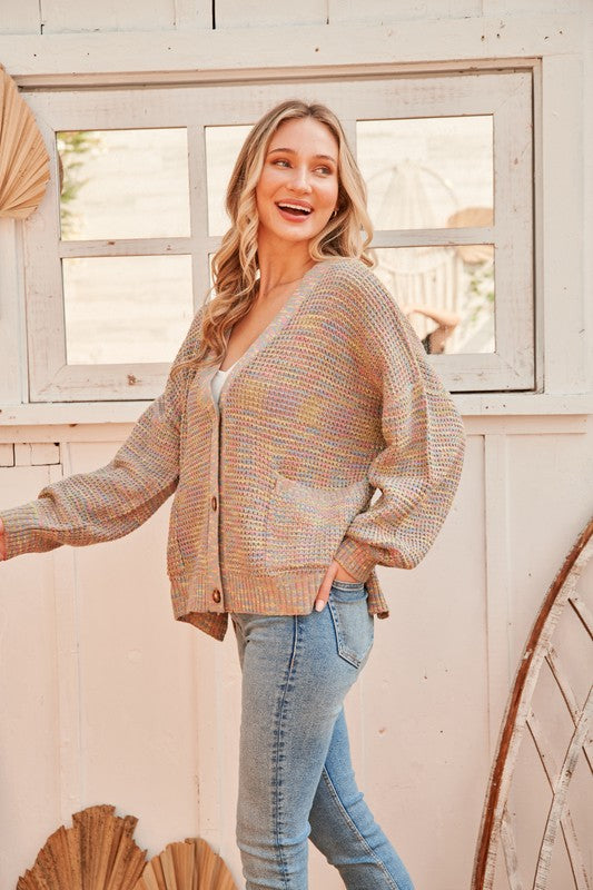 Multi-Color Cardigan