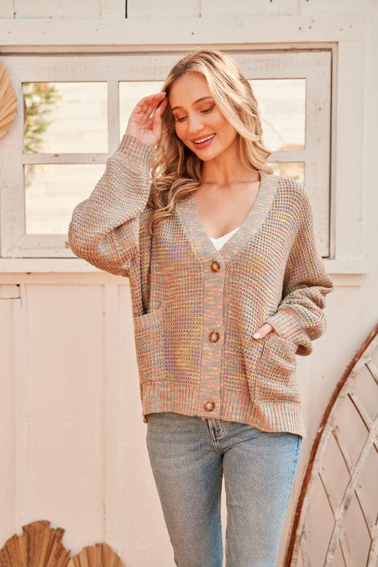 Multi-Color Cardigan