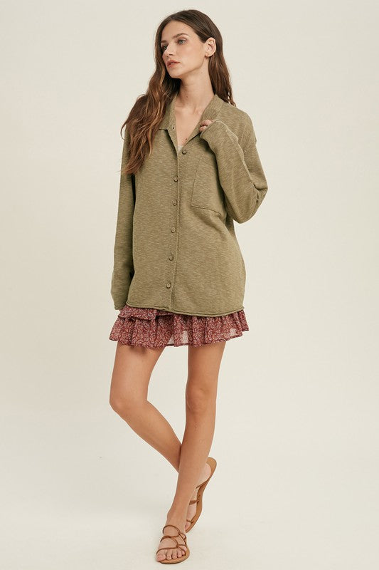 Olive Kathy Shacket