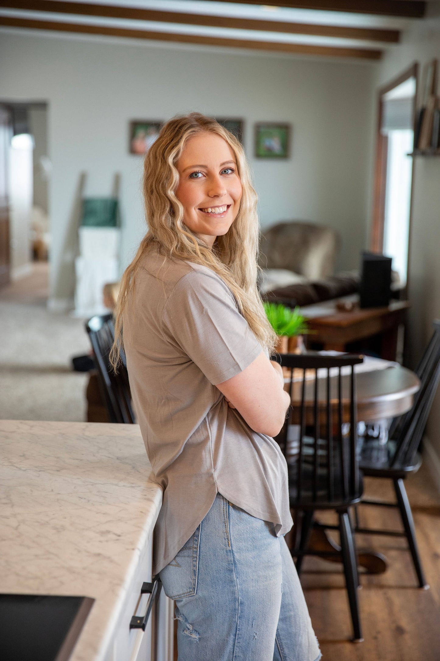 Grey Basic T-Shirt