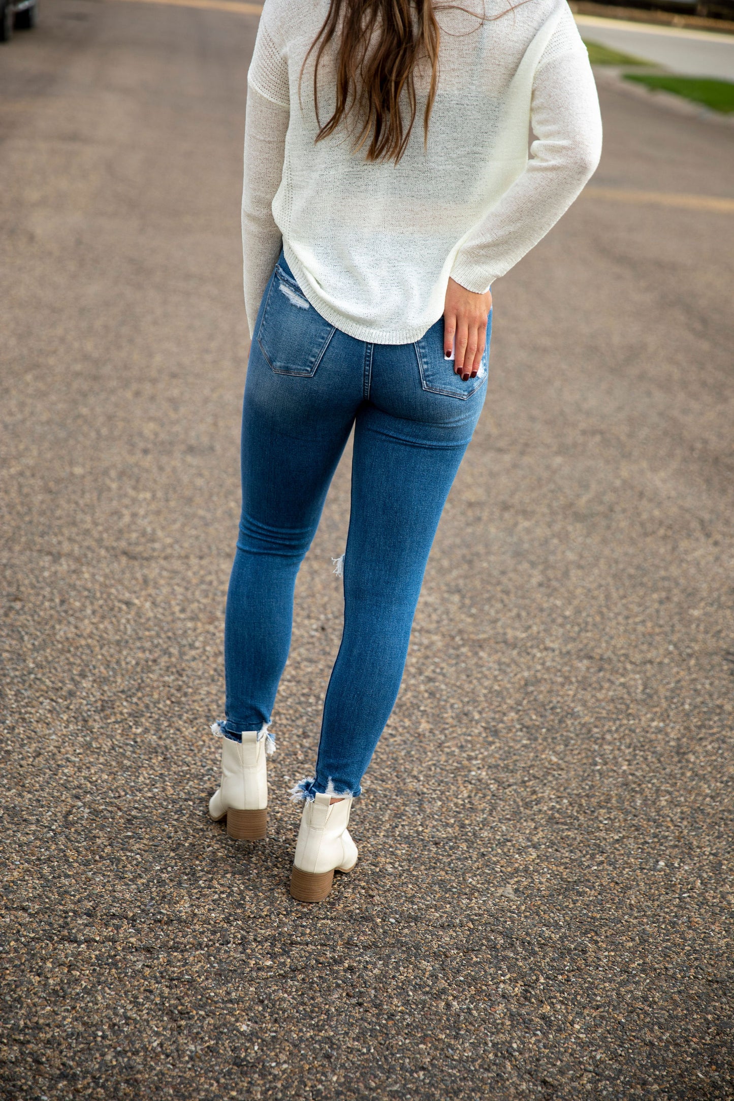 Rory Distressed Skinny Jean