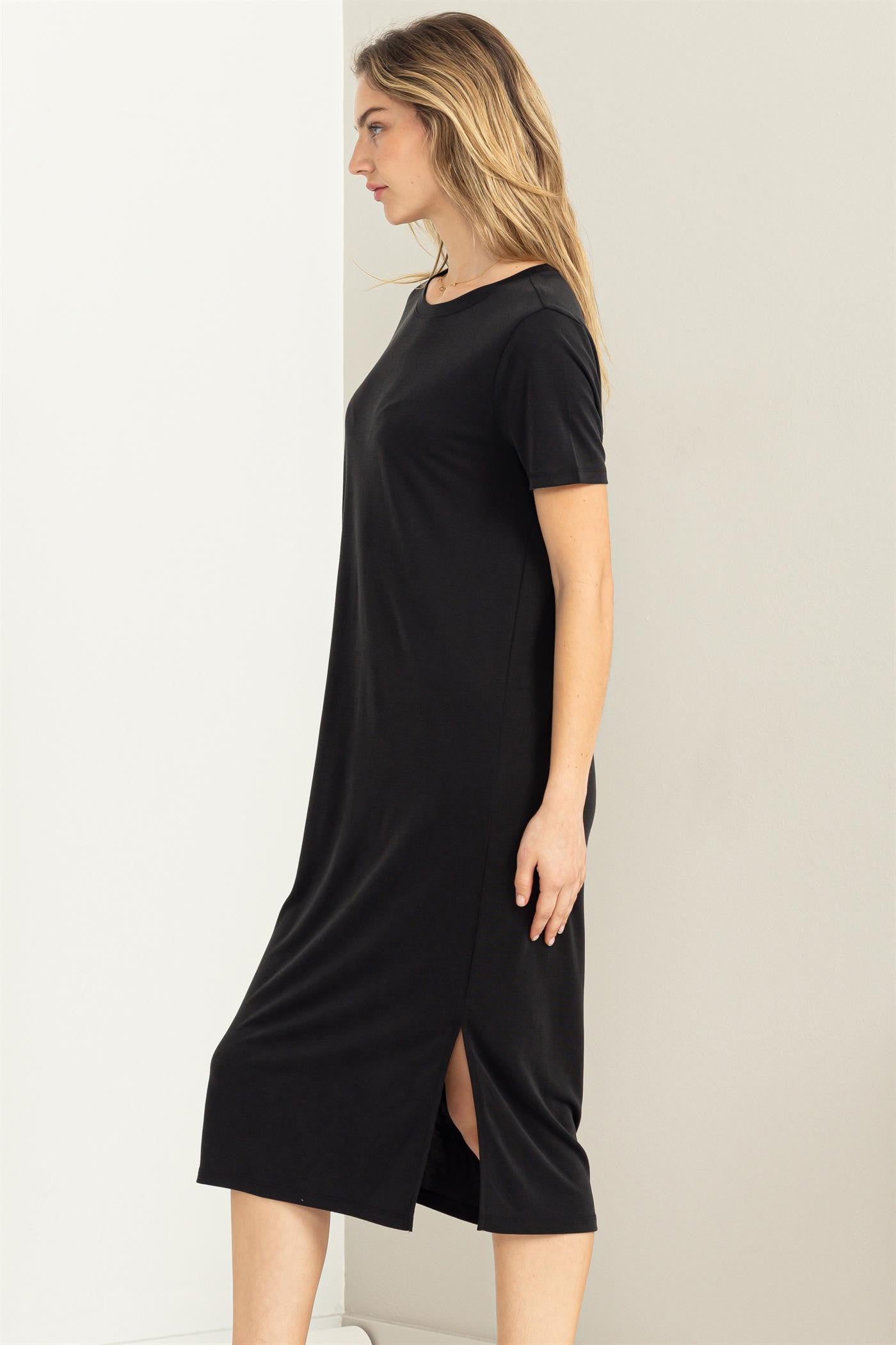 Black Midi Dress