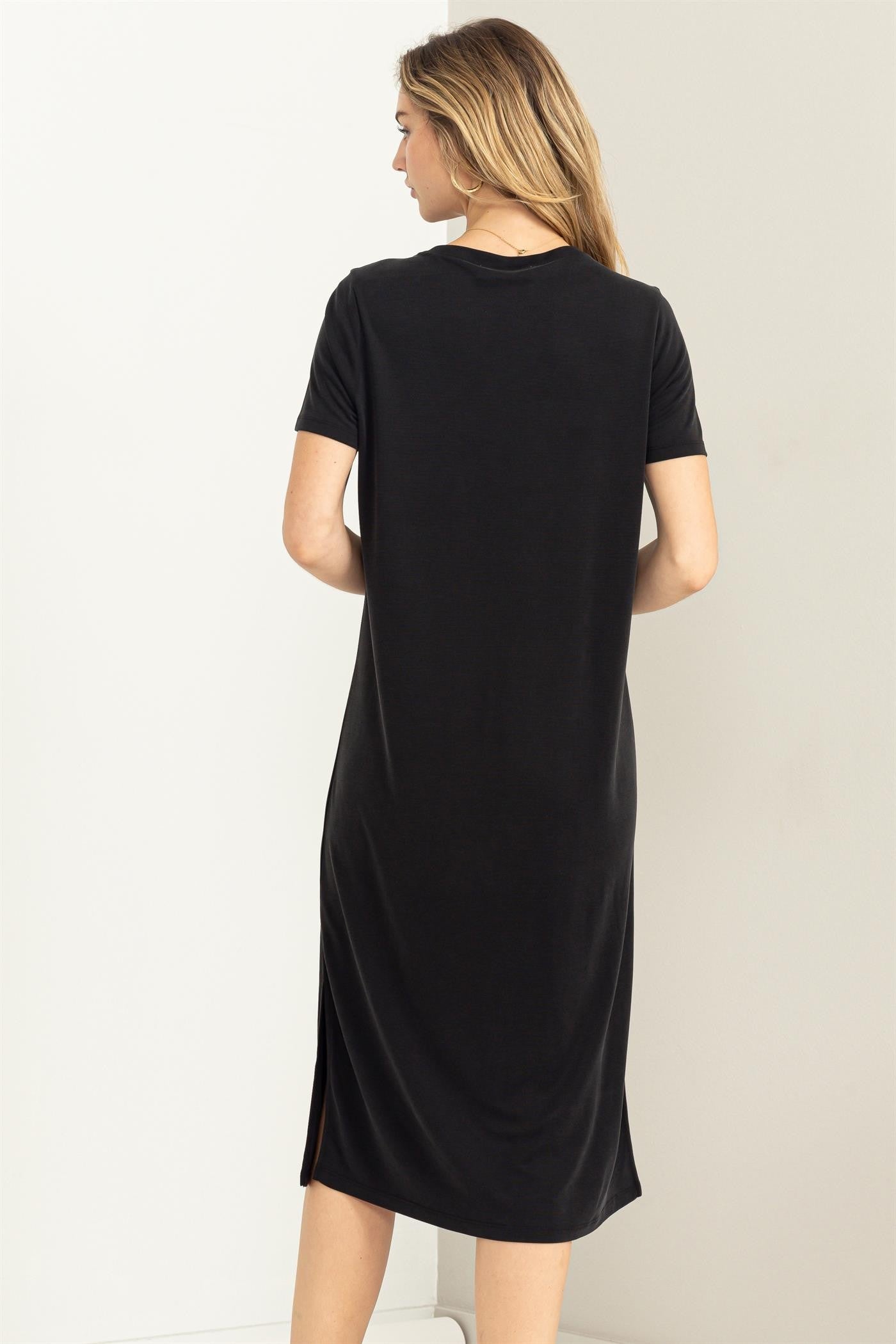 Black Midi Dress